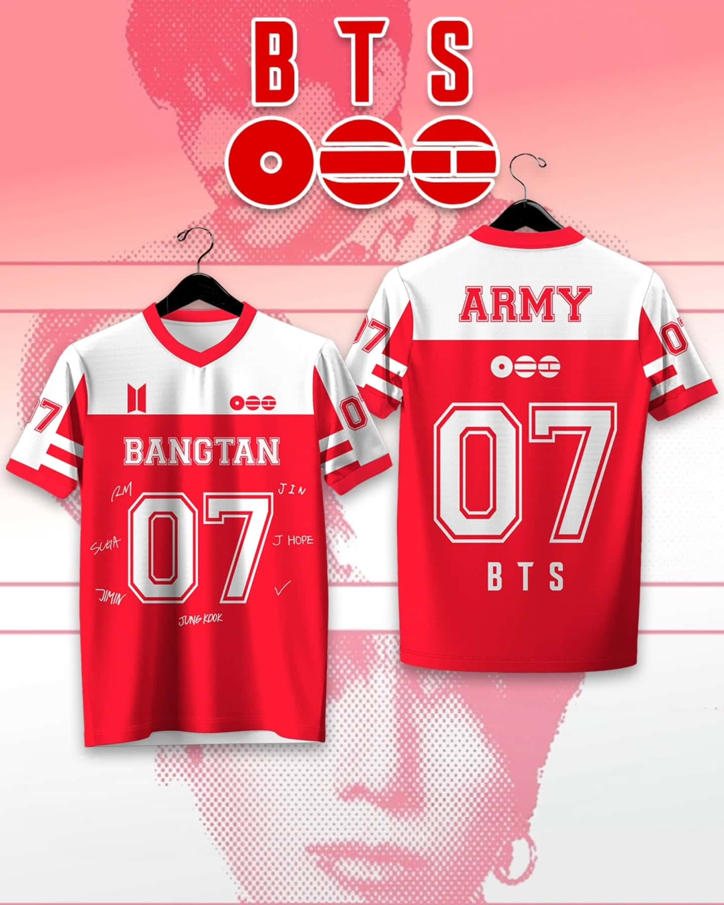 Women'S Fashion Rugby Shirt - BTS ARMY New Rugby Jersey KPOP