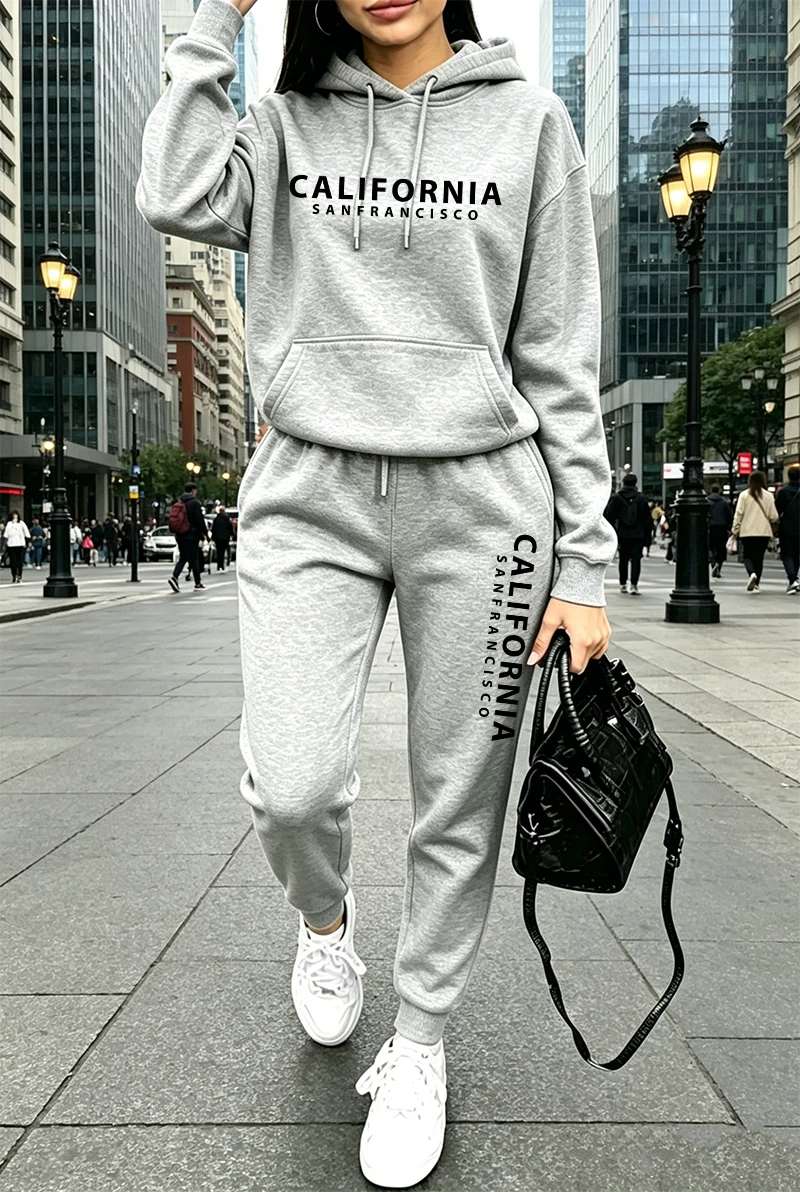 Women'S Fashion Hoodies - Quality Womens Tracksuit Printing Casual Hoodie