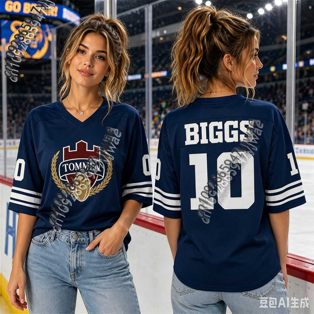 Kavanagh 13 Biggs 10 Gibson 07 - Women'S Fashion Rugby Shirt recension och pris