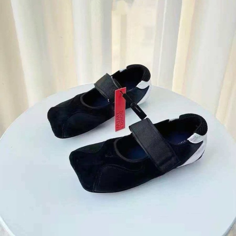 2026 New Square Head Ugly Cute - Women'S Fashion Velcro Sneakers recension och pris