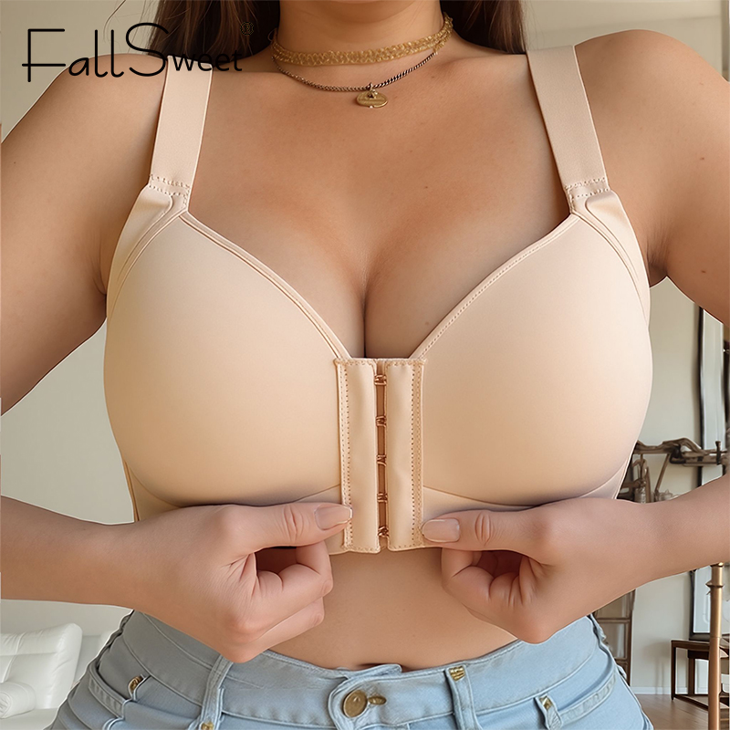 FallSweet Plus Size Wireless F - Bra Top Seamless recension och pris
