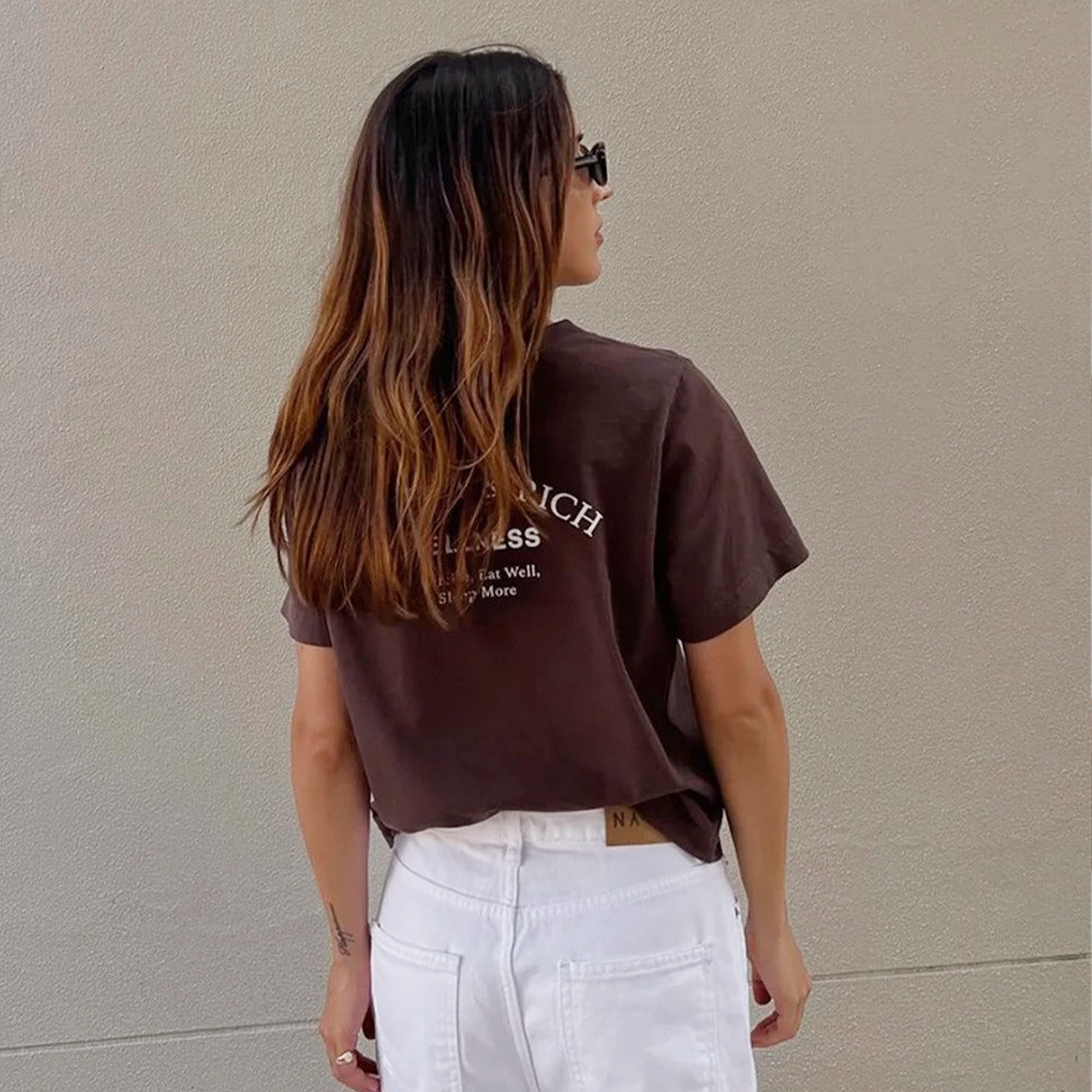 American Vintage Letters Print - Women'S Fashion From The 90S recension och pris