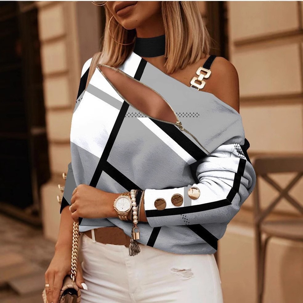 Women's Off Shoulder Blouse wi - Off Shoulder Top recension och pris