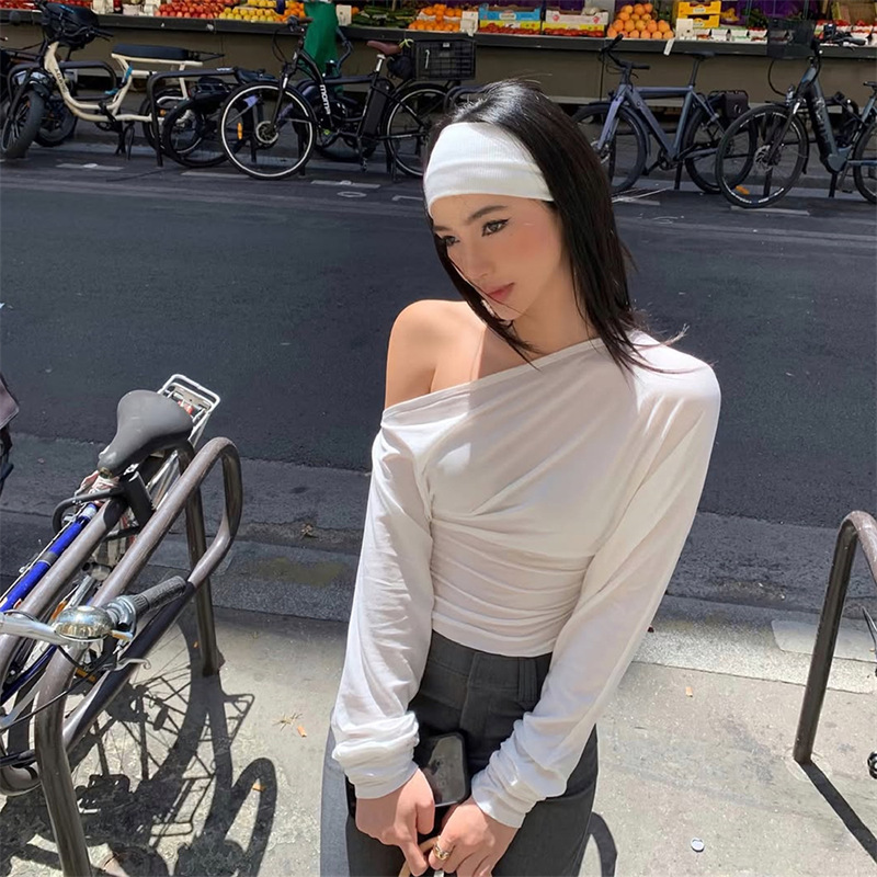 2026 Women’s One Shoulder Top  - Off Shoulder Top recension och pris