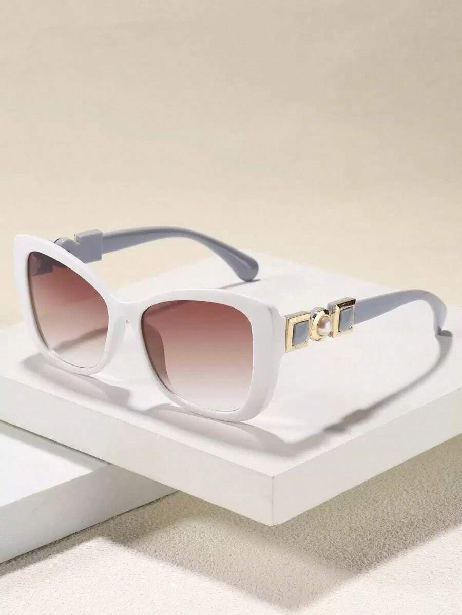Pearl-Inspired Acrylic Cat-Eye - Women'S Fashion Business Casual recension och pris