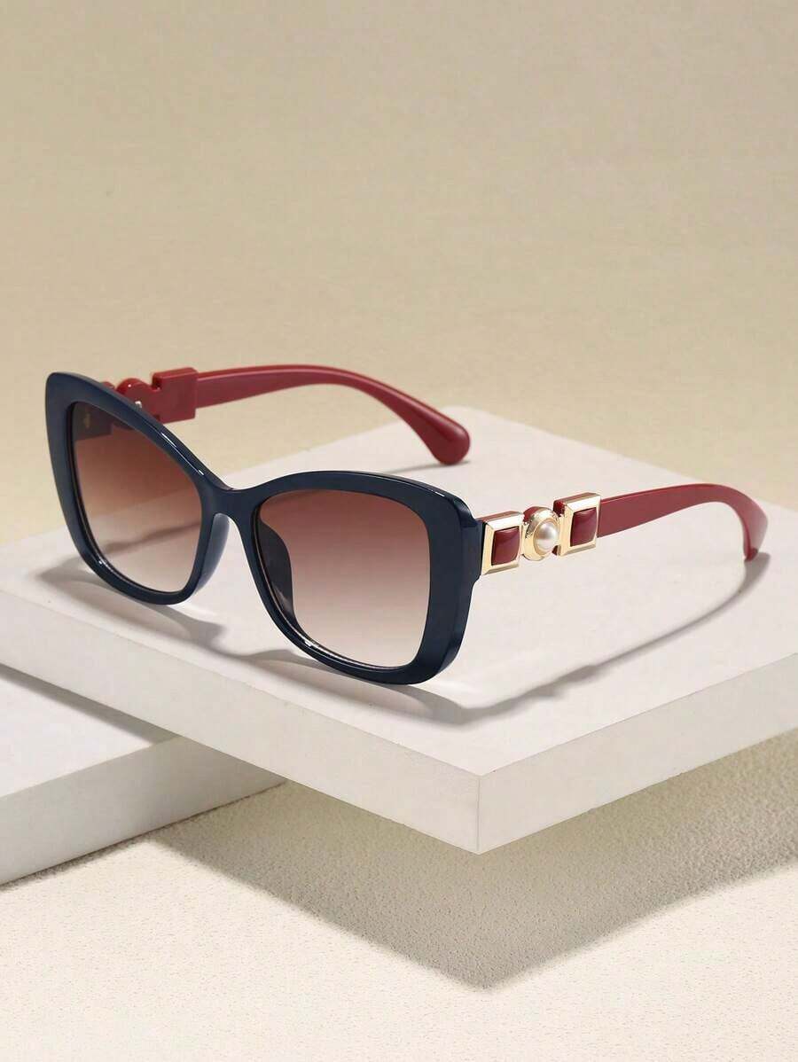 Pearl-Inspired Acrylic Cat-Eye - Women'S Fashion Business Casual recension och pris