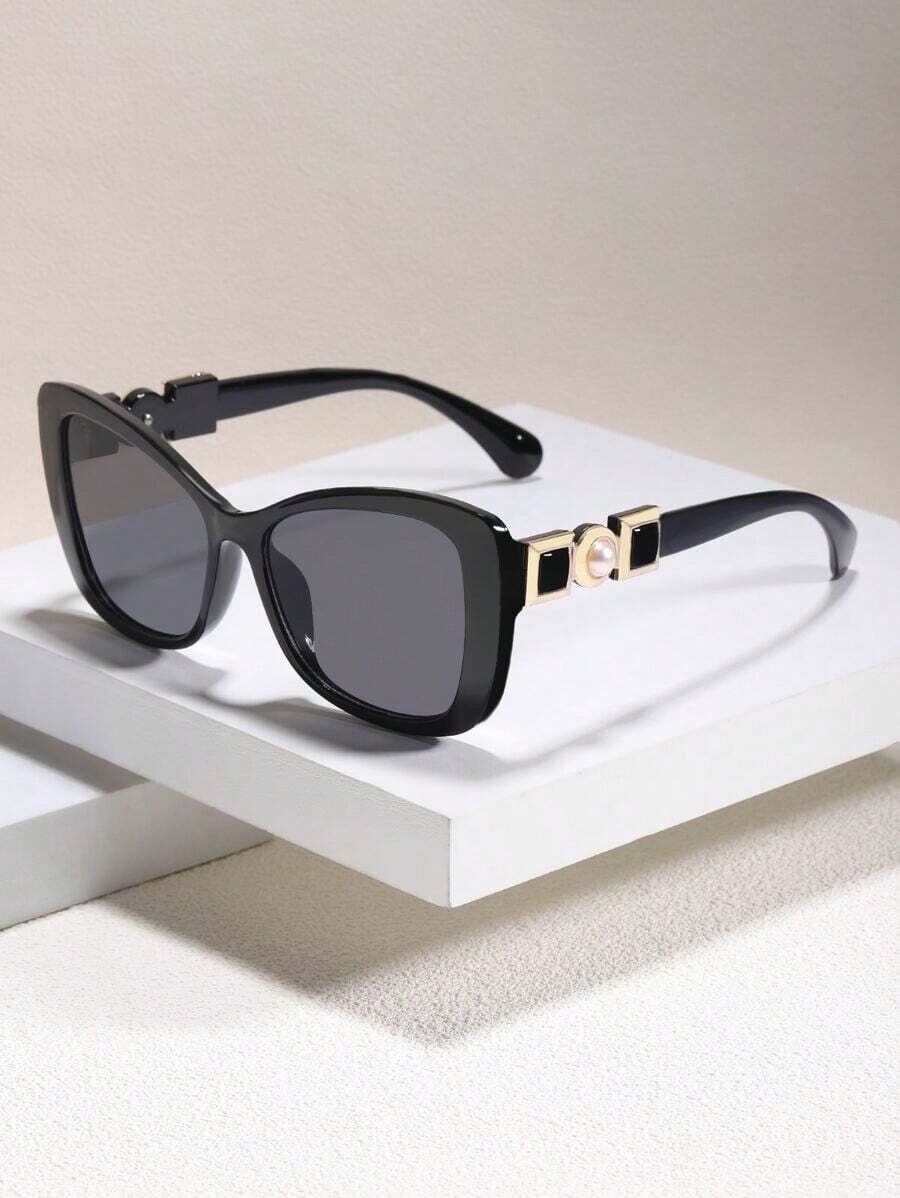 Pearl-Inspired Acrylic Cat-Eye - Women'S Fashion Business Casual recension och pris