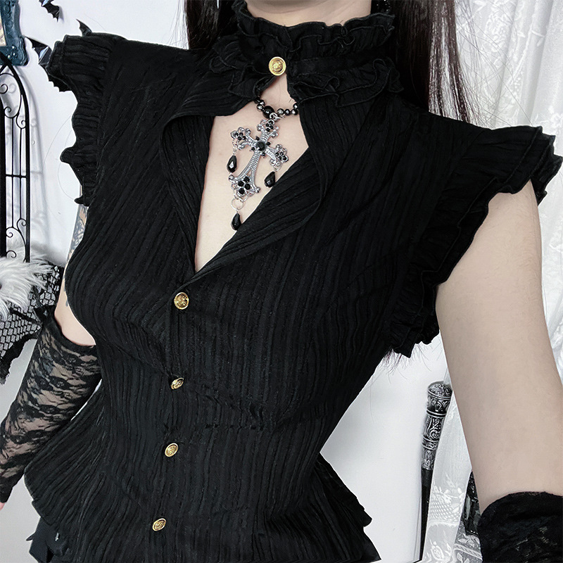 Goth Dark 90s Grunge Single Br - Women'S Fashion From The 90S recension och pris