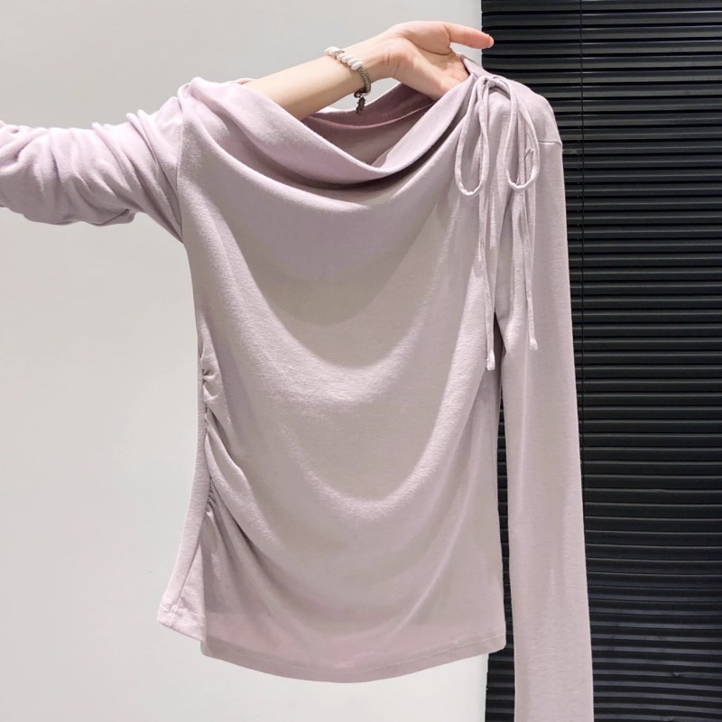 Women Drawstring Off Shoulder  - Off Shoulder Top recension och pris