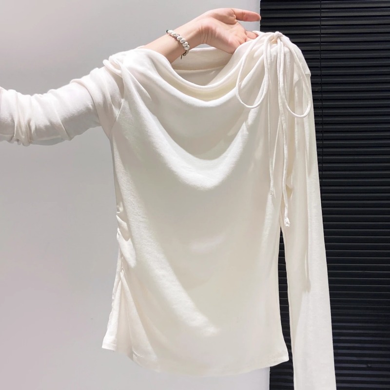 Women Drawstring Off Shoulder  - Off Shoulder Top recension och pris