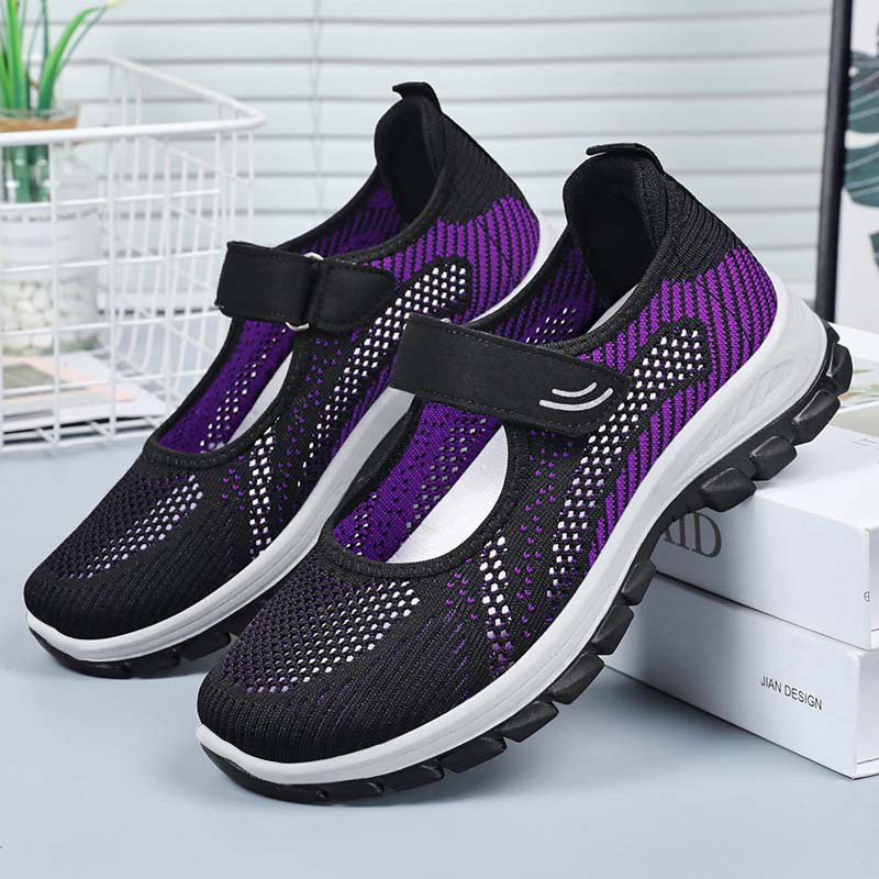 Summer Ladies Breathable Mesh  - Women'S Fashion Velcro Sneakers recension och pris