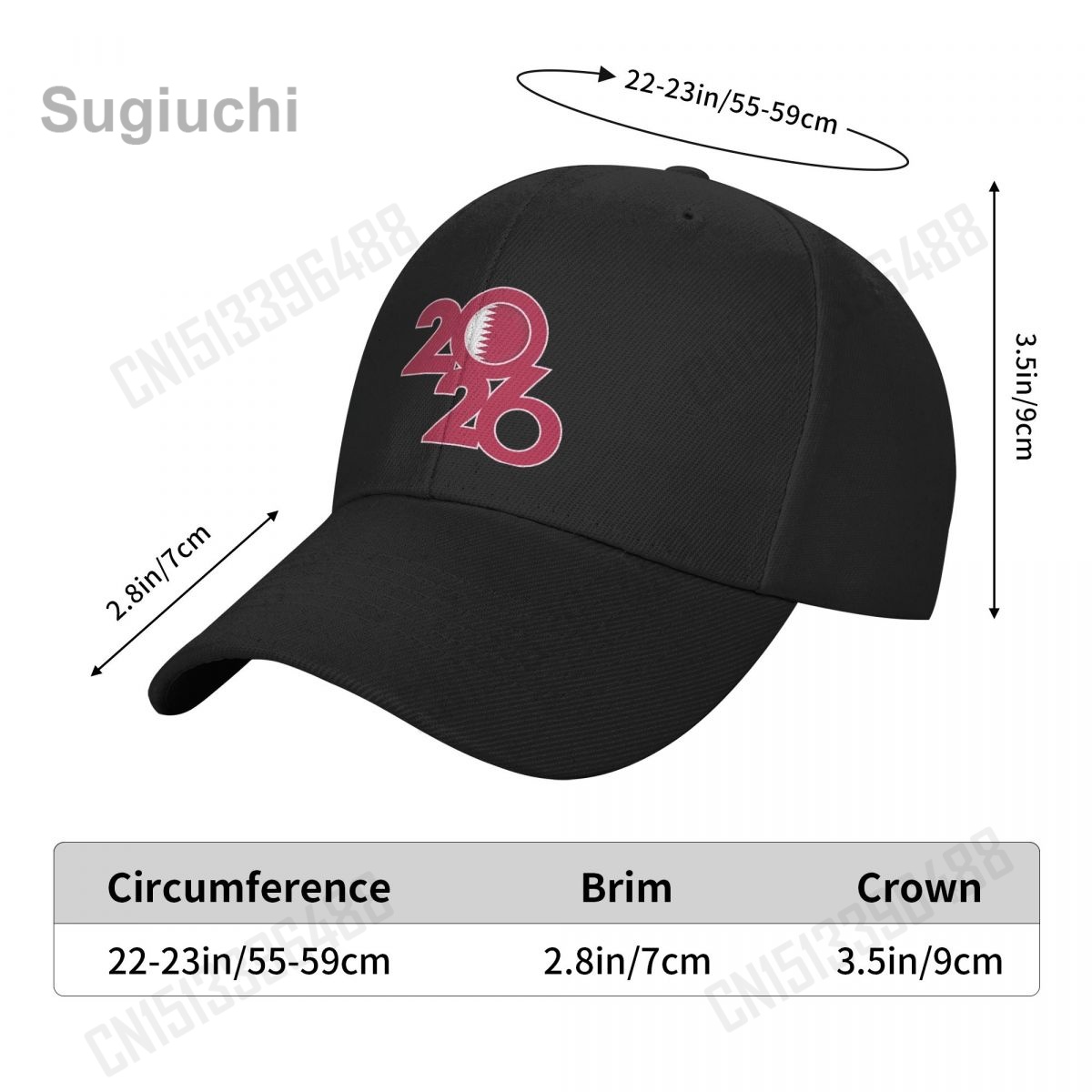 Qatar Flag With 2026 Baseball  - Women Fashion Qatar recension och pris