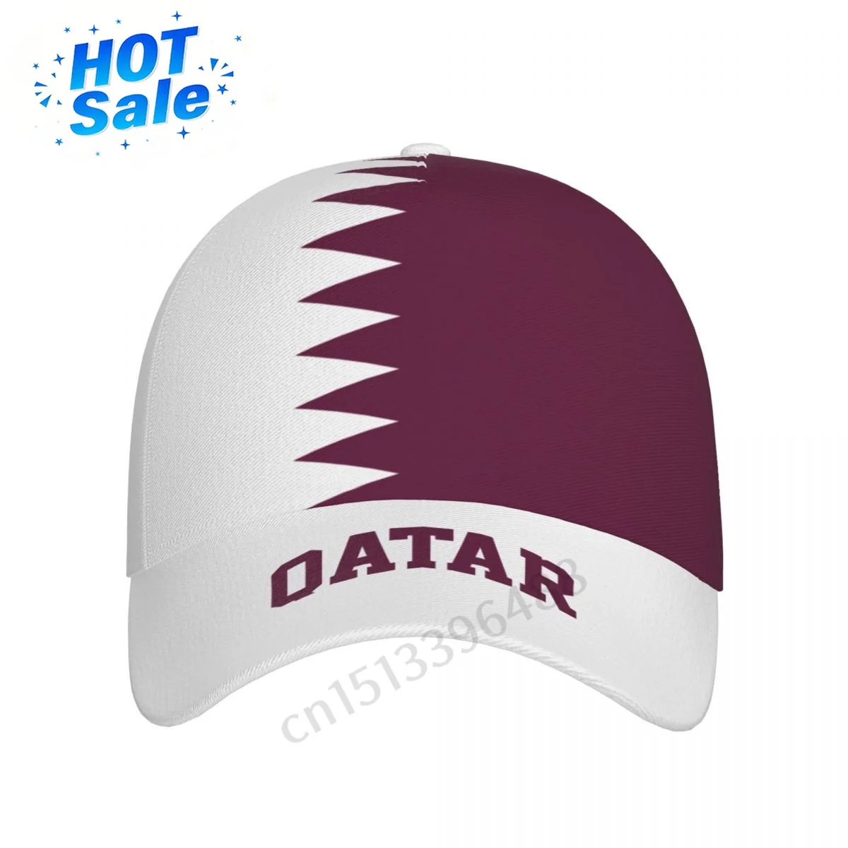 Custom Hats 2025 Qatar Flag 3D - Women Fashion Qatar recension och pris