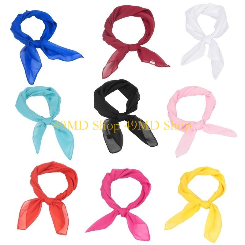 49MD 1950s Scarf Square Ribbon - Women'S Fashion In The 1950S recension och pris
