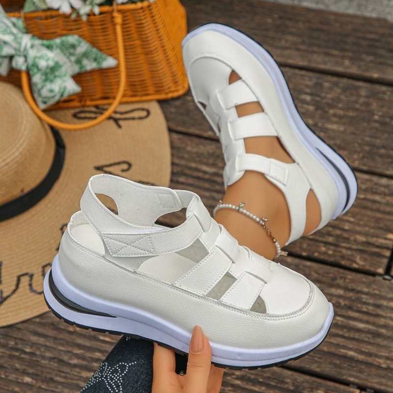 Womens Platform Sneaker Sandal - Women'S Fashion Velcro Sneakers recension och pris