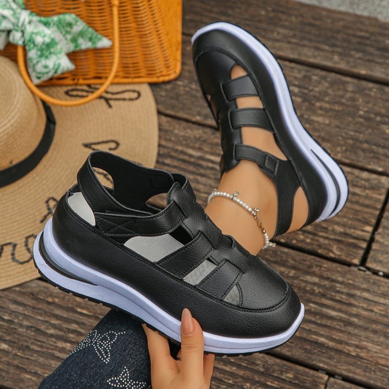 Womens Platform Sneaker Sandal - Women'S Fashion Velcro Sneakers recension och pris