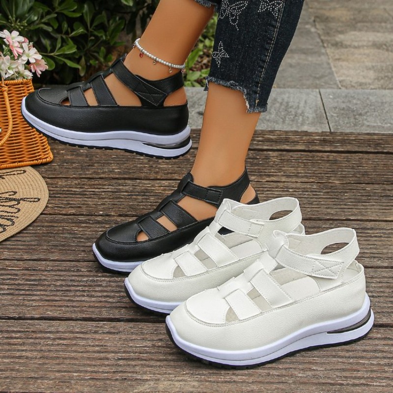 Womens Platform Sneaker Sandal - Women'S Fashion Velcro Sneakers recension och pris