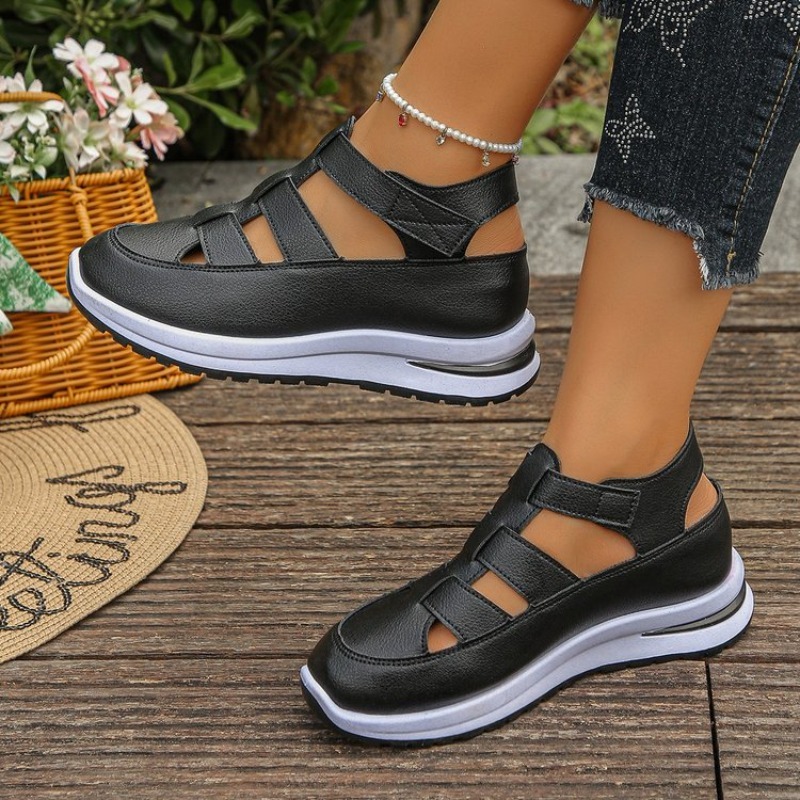 Womens Platform Sneaker Sandal - Women'S Fashion Velcro Sneakers recension och pris