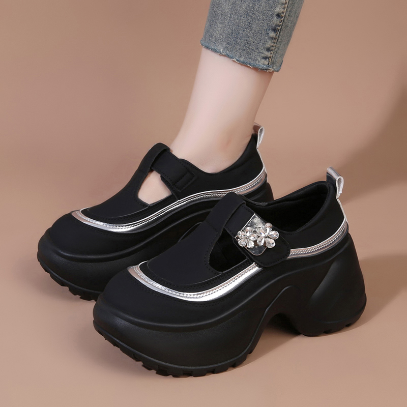 Fashion Glitter Decoration Cas - Women'S Fashion Velcro Sneakers recension och pris