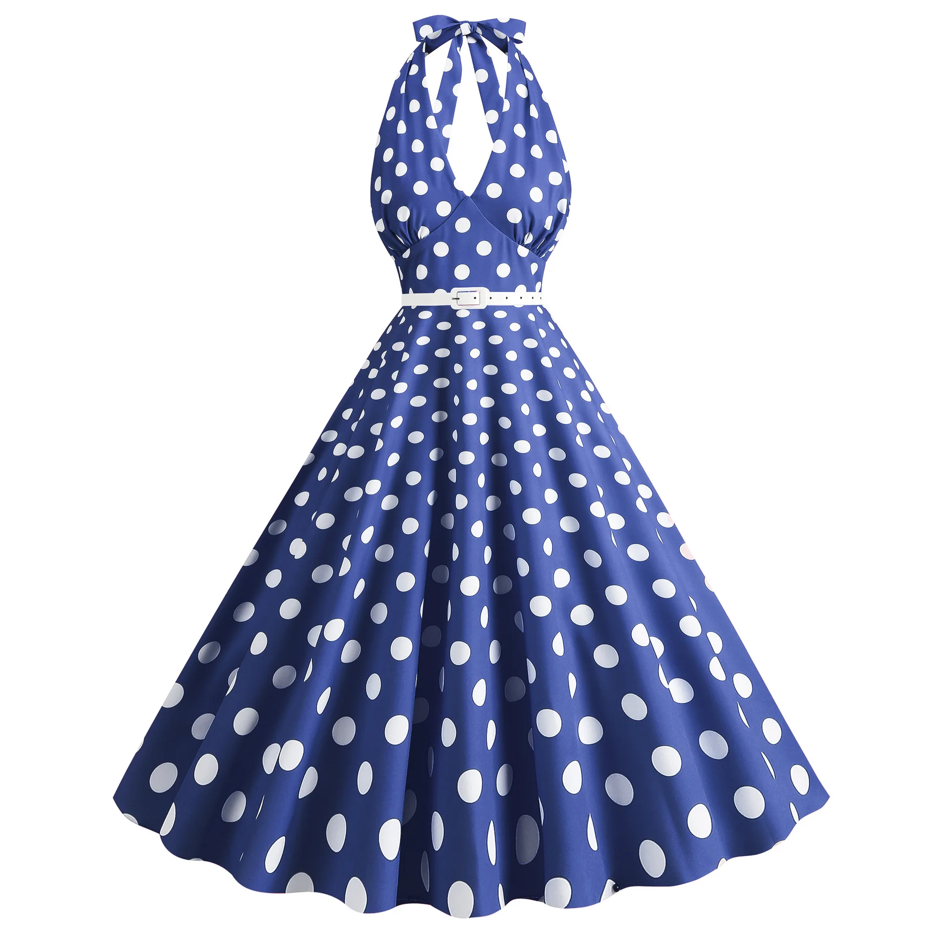 Sexy Halter Deep V-Neck 1950s  - Women'S Fashion In The 1950S recension och pris