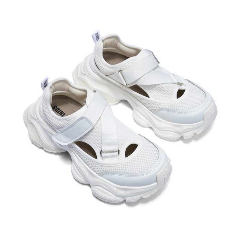 Women's Hollow Breathable Dad  - Women'S Fashion Velcro Sneakers recension och pris