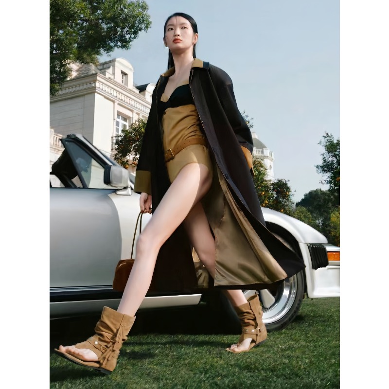 Studed Clip-Toe Block Heel San - Women'S Fashion Boots recension och pris