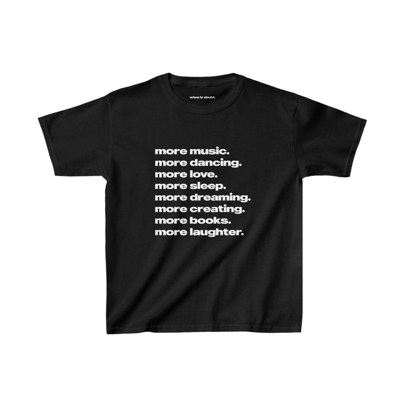 More Music More Dancing T-shir - Women'S Fashion From The 90S recension och pris