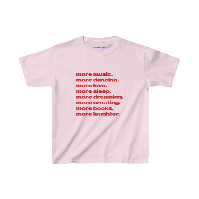 More Music More Dancing T-shir - Women'S Fashion From The 90S recension och pris