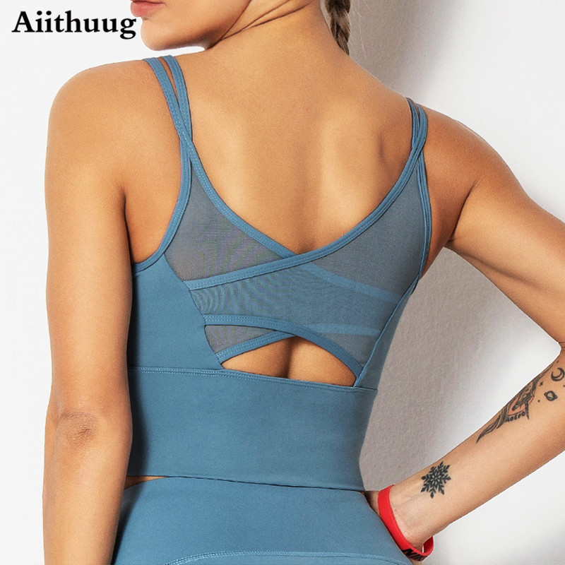 Aiithuug Yoga Bras Fitness Shi - Bra Top Seamless recension och pris