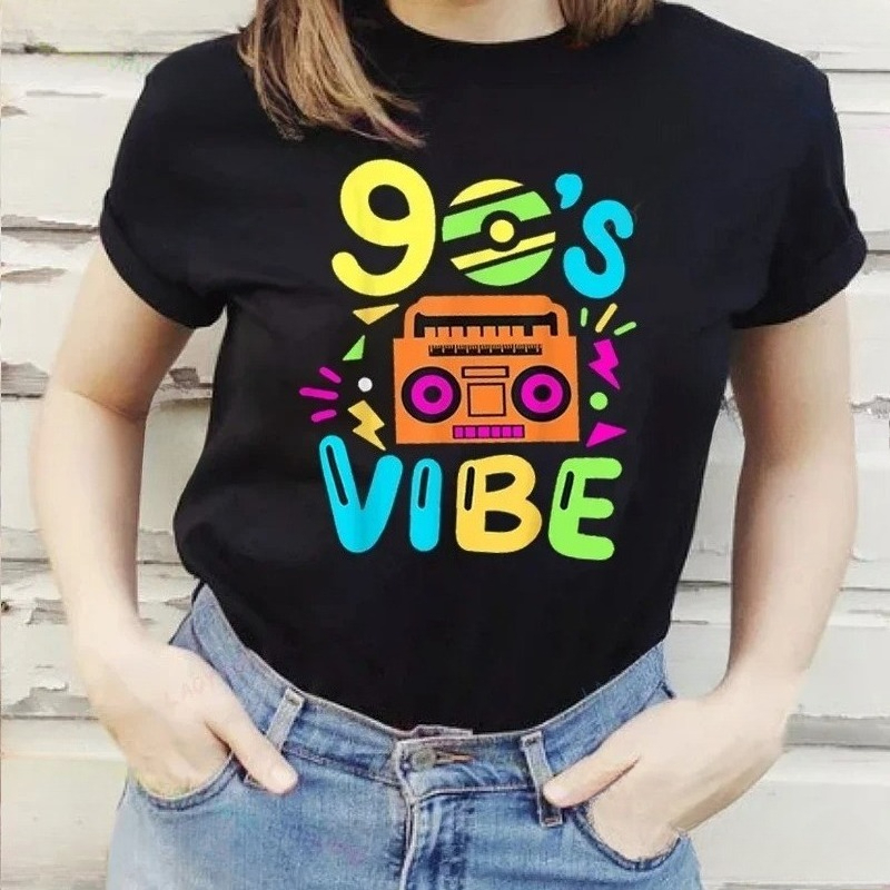 Back To 90s I Love 90 T-shirt  - Women'S Fashion From The 90S recension och pris