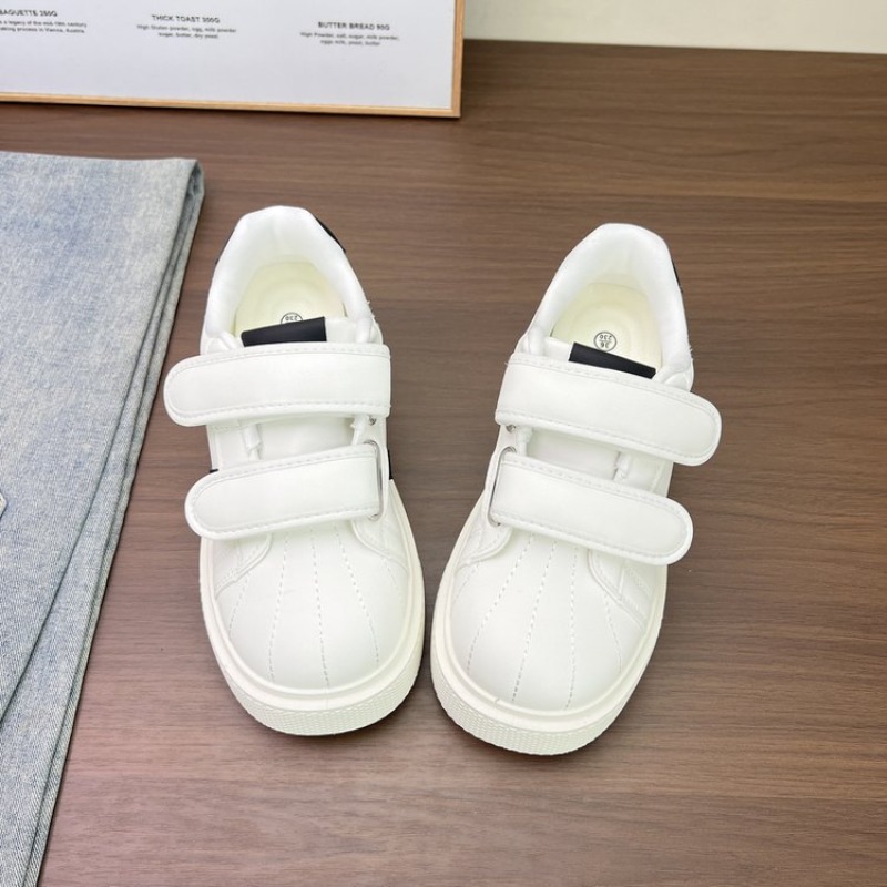 Women Striped Shell Toe Platfo - Women'S Fashion Velcro Sneakers recension och pris