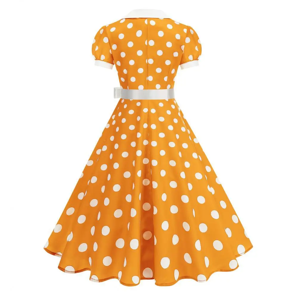 Vintage Polka Dot Summer Dress - Women'S Fashion In The 1950S recension och pris