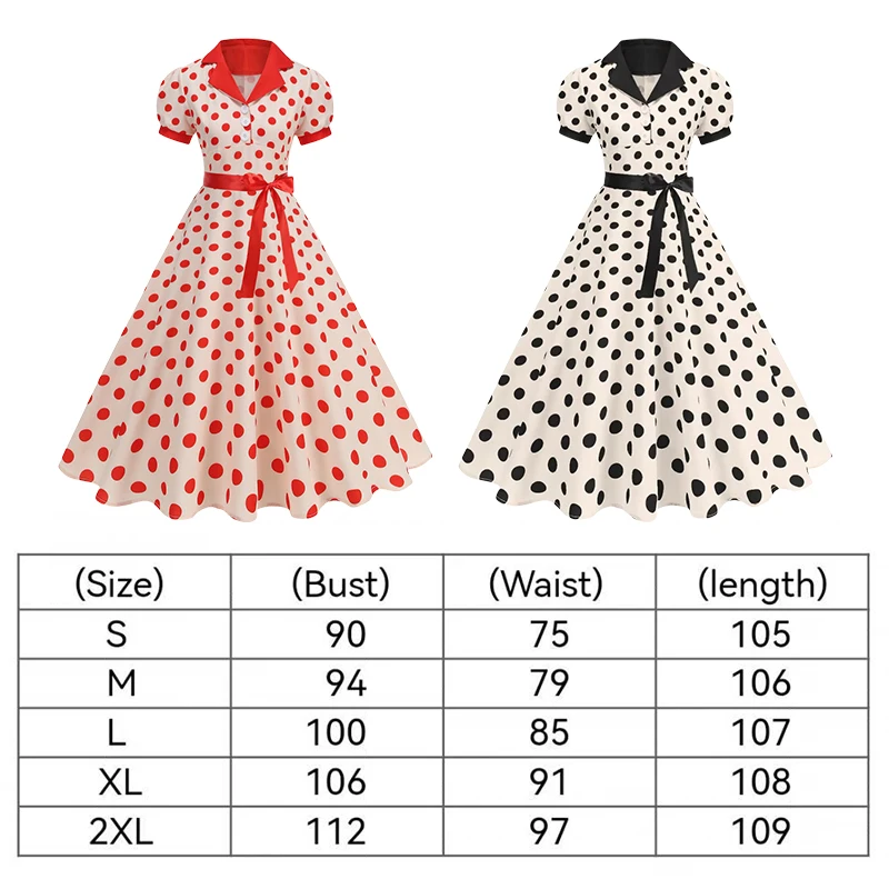 Vintage Polka Dot Summer Dress - Women'S Fashion In The 1950S recension och pris