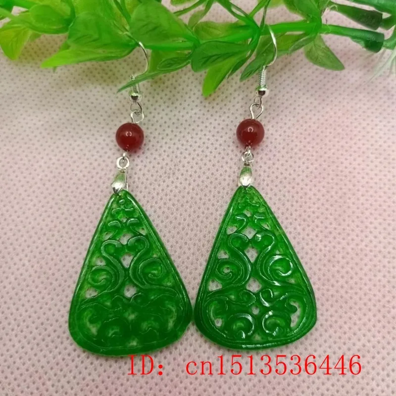 925 Silver Natural Green Jade  - Women Fashion Jewellery recension och pris