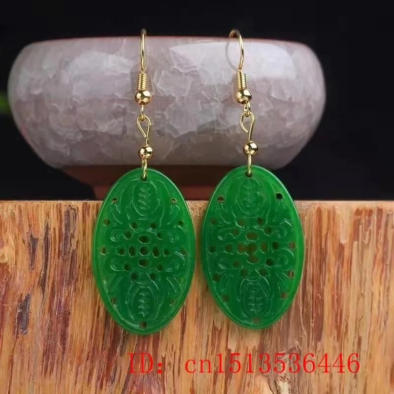 925 Silver Natural Green Jade  - Women Fashion Jewellery recension och pris