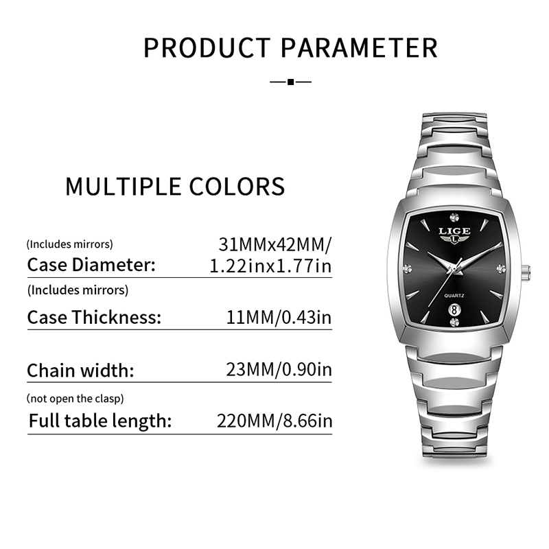LIGE Watch women Business Luxu - Women'S Fashion Business Casual recension och pris