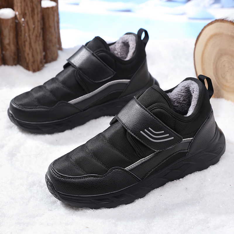 Winter Plush Lined Casual Snea - Women'S Fashion Velcro Sneakers recension och pris