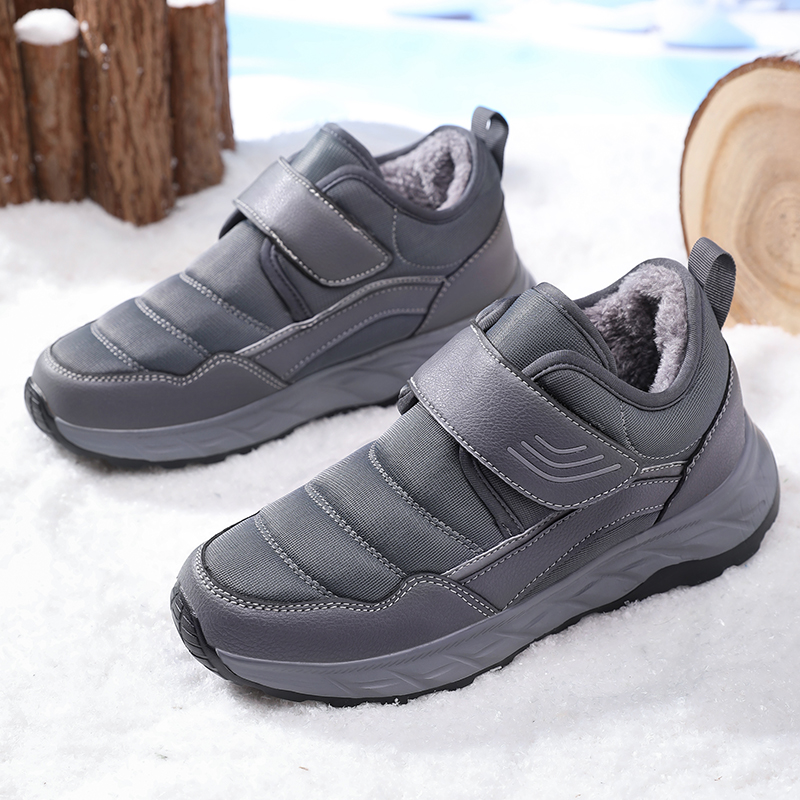 Winter Plush Lined Casual Snea - Women'S Fashion Velcro Sneakers recension och pris