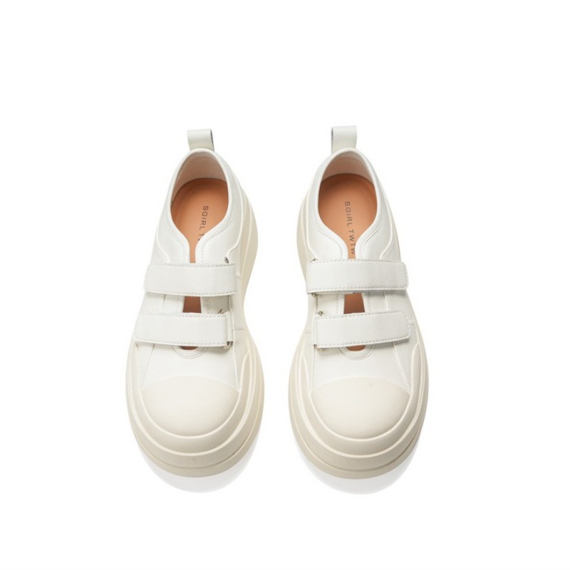 Women's Hollow Breathable Thic - Women'S Fashion Velcro Sneakers recension och pris