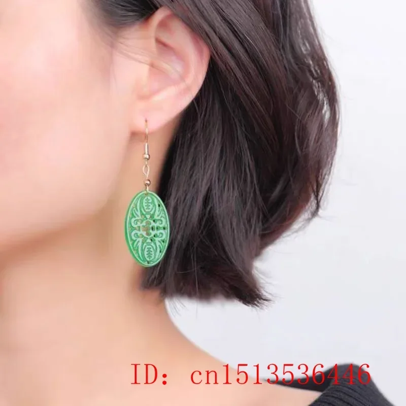 Original Natural Green Jade Em - Women Fashion Jewellery recension och pris