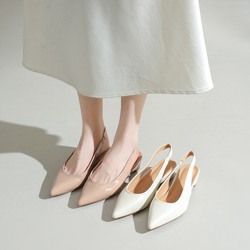 Fashion pointed-toe back sanda - Women'S Fashion Business Casual recension och pris