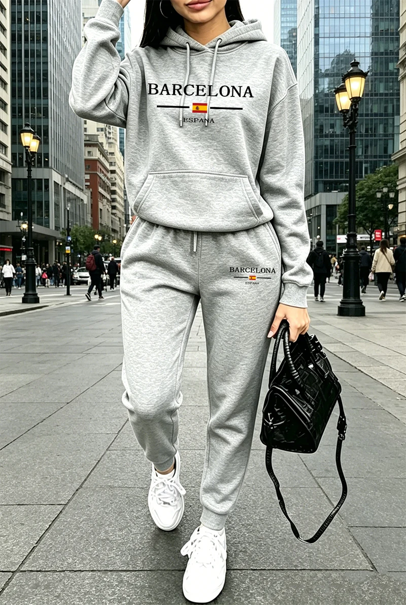Fashion Womens Tracksuit Print - Women'S Fashion Hoodies recension och pris
