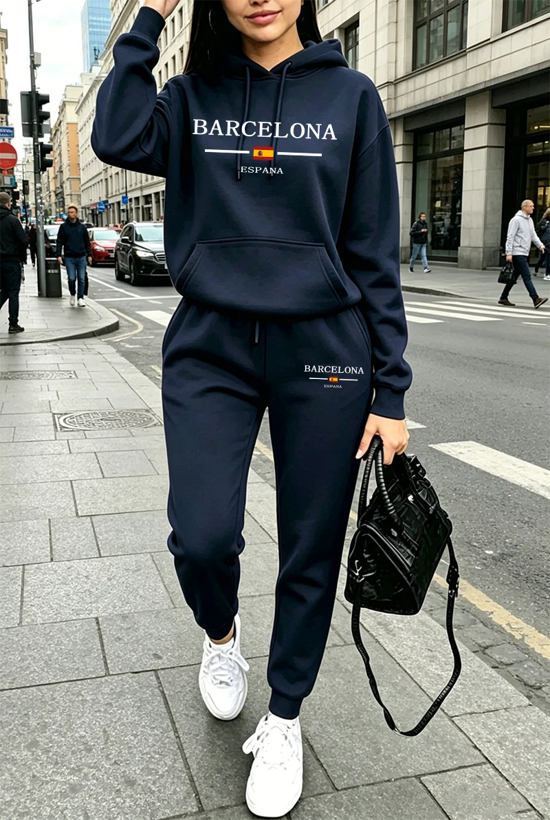 Fashion Womens Tracksuit Print - Women'S Fashion Hoodies recension och pris