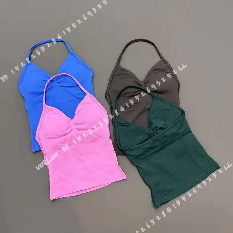 Women Gym Workout Tank Top Hal - Bra Top Seamless recension och pris