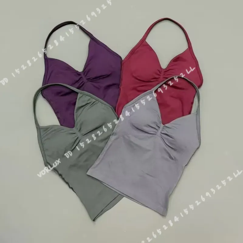 Women Gym Workout Tank Top Hal - Bra Top Seamless recension och pris