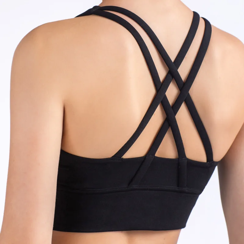 Summer Fashion Cross Back Wome - Bra Top Seamless recension och pris
