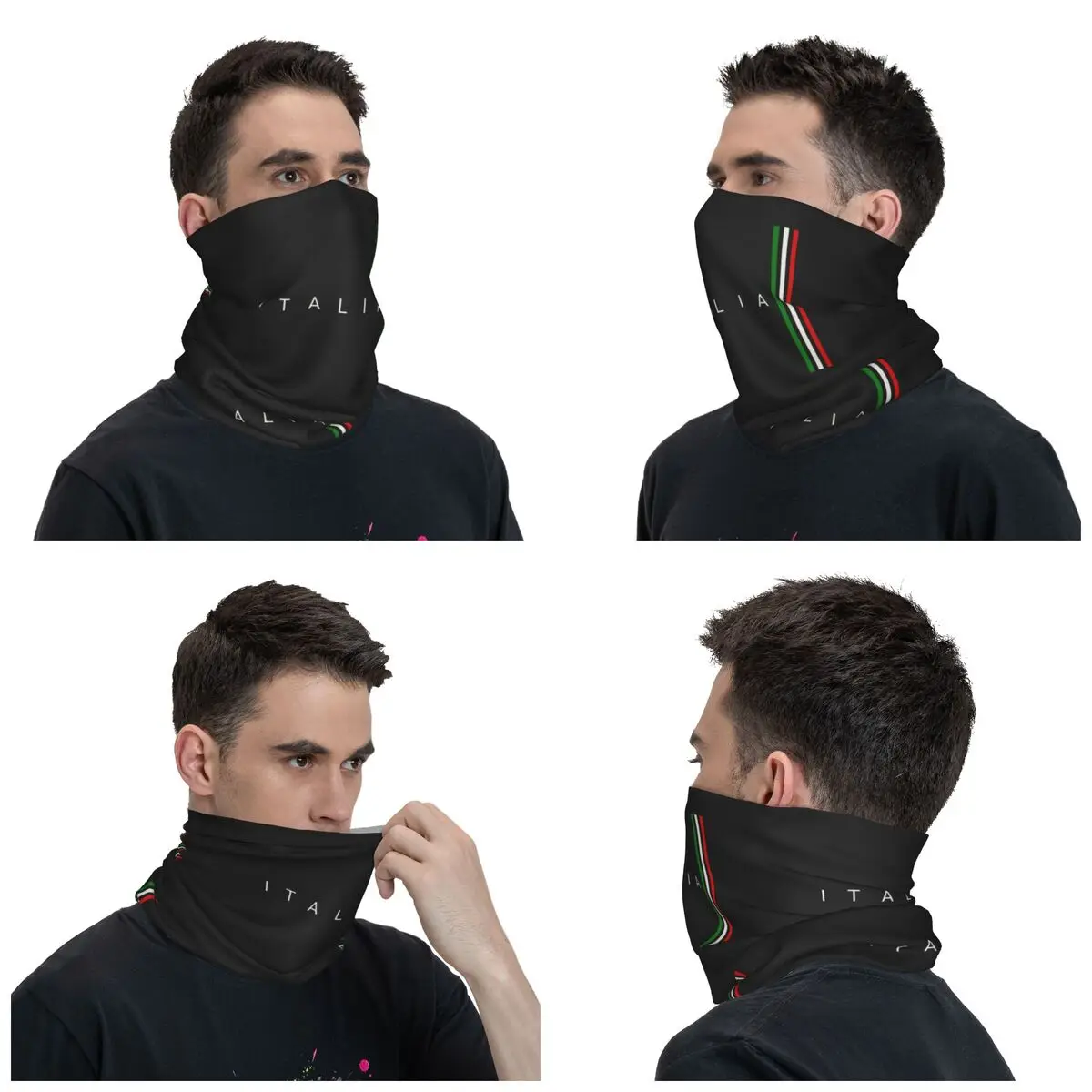 New Custom Italy Flag Bandana  - Women Fashion Qatar recension och pris