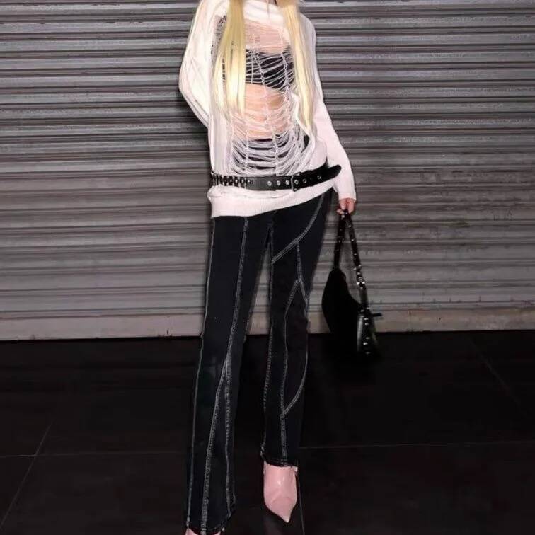 Girl Harajuku Spicy Y2k Millen - Off Shoulder Top recension och pris