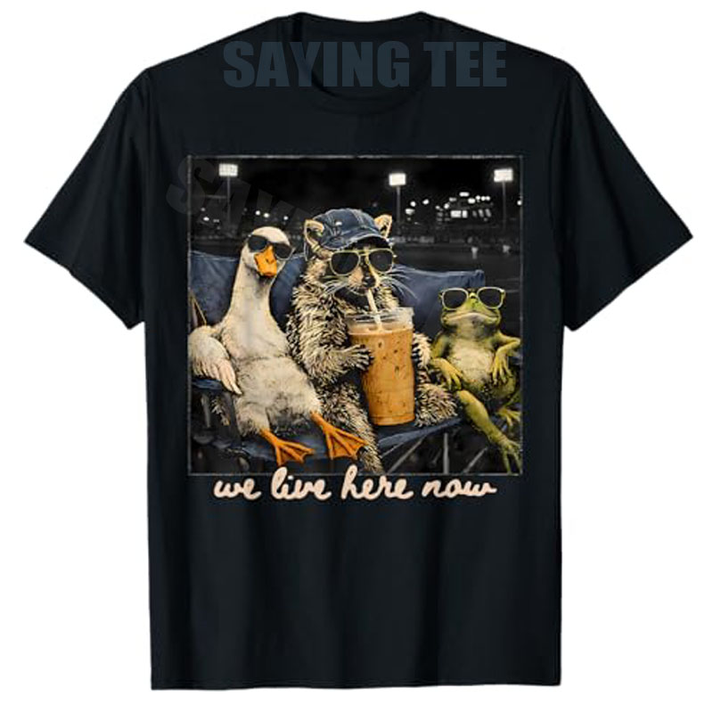 Funny Goose Raccoon Frog Baseb - Women Fashion Now recension och pris