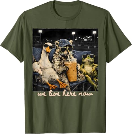 Funny Goose Raccoon Frog Baseb - Women Fashion Now recension och pris